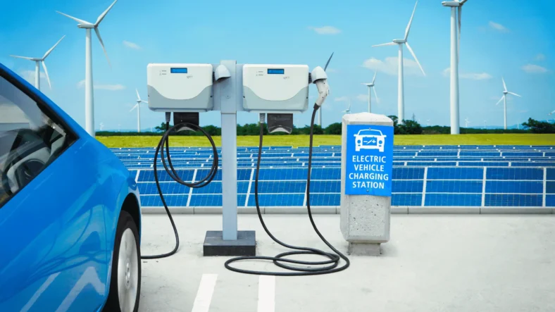Renewable Energy Integration with EV Charging
