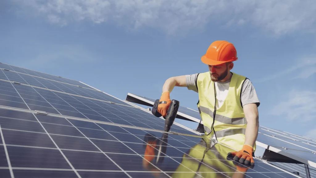 Installing EV Charging Solar Panels