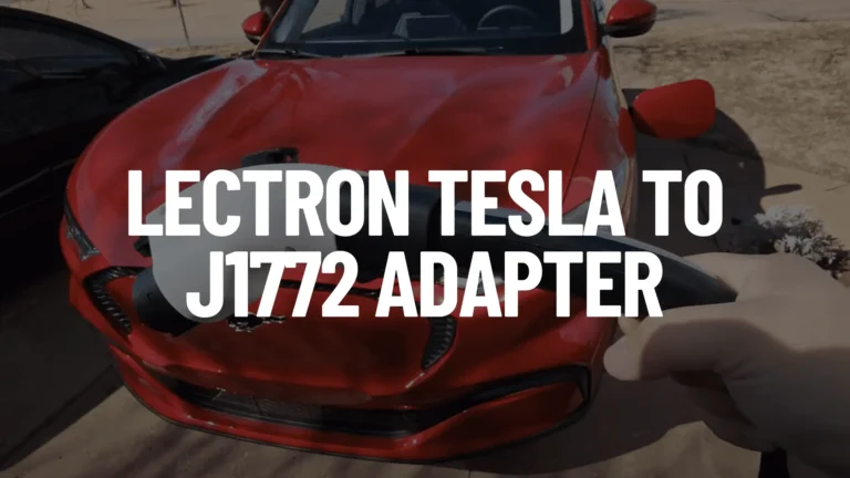 Lectron Tesla to J1772 Adapter Featured Image