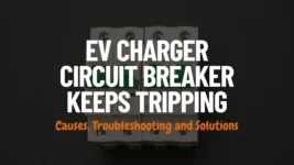 EV Charger Circuit Breaker Keeps Tripping - Causes, Troubleshooting and Solutions - Post Featured Image