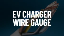 EV Charger Wire Gauge Post Featured Image