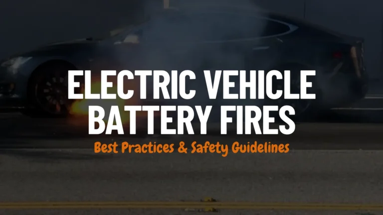 Electric Vehicle Battery Fires Post Featured Image