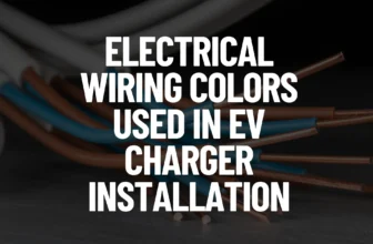 Electrical Wiring Colors Used in EV Charger Installation – US & Canada
