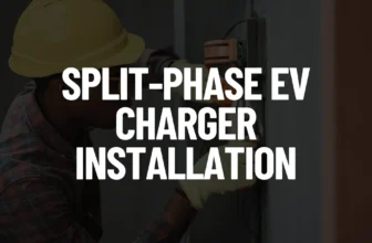 Split-Phase EV Charger Installation Post Featured Image