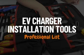 EV Charger Installation Tools Professional List Featured Image Showing an Electrician Tool Kit With Tools