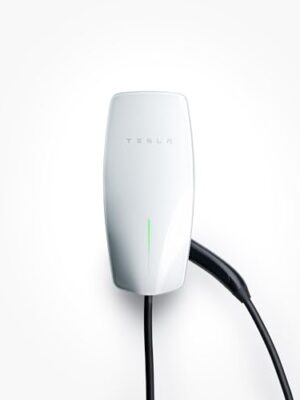 Tesla Universal Wall Connector - Electric Vehicle (EV) Charger with Dual Plug Type - Compatible for All North American EVs - Level 2 - up to 48A with 24' Cable