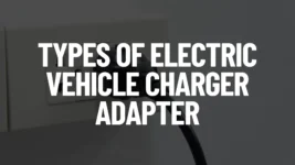 An Electric Vehicle Charger Adapter Plugged into a NEMA Outlet