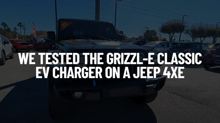 We Tested the Grizzl-E Classic EV Charger on a Jeep Wrangler 4xe Post Featured Image