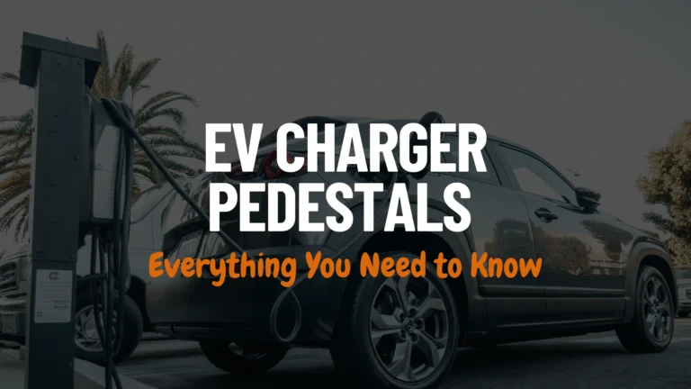 EV Charger Pedestals 101 Everything You Need to Know Post Featured Image