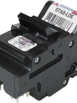 American/Federal Pacific Circuit Breaker, 2-Pole 100-Amp Thick Series