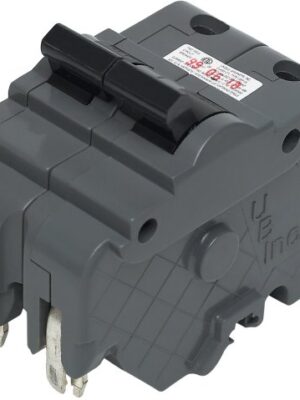 Connecticut Electric UBIF220N New Federal Pacific Electric Stab-Lok NA220 Replacement, Two Pole 20 Amp, Grey