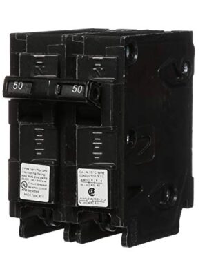 SIEMENS Q250H 50-Amp Double Pole 22kA Type QPH Circuit Breaker, 240 Volts