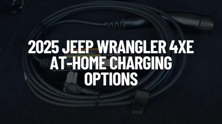2025 Jeep Wrangler 4xe At-Home Charging Options Post Featured Image