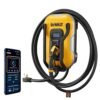 DEWALT Electric Vehicle Level 2 EV Charger up to 40 Amps 240V, App Control Bluetooth & Wi-Fi, CSA Certified Indoor/Outdoor NEMA 14-50 Plug Wall Mounted Charging Station with 25 ft. Cable