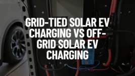 Grid-Tied Solar EV Charging vs Off-Grid Solar EV Charging Cover Image