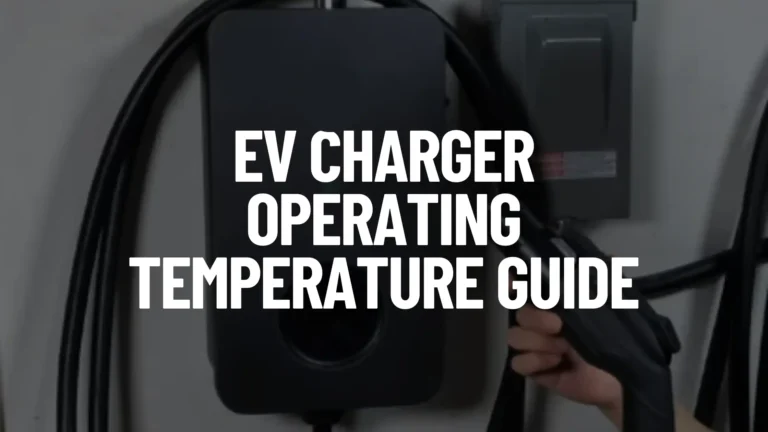 EV Charger Operating Temperature Guide Cover Image