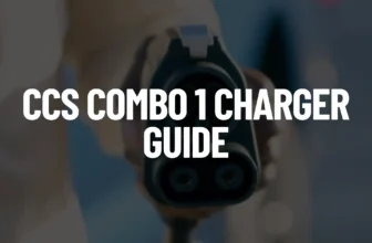 A featured post image showing a CCS Combo 1 (CCS1) electric vehicle charging handle with a bold white text overlay that reads "CCS COMBO 1 CHARGER GUIDE."