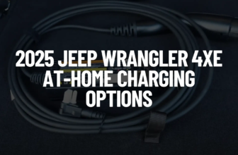 2025 Jeep Wrangler 4xe At-Home Charging Options