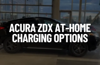 Acura ZDX At-Home Charging Options