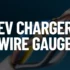 NEC 125% Rule for EV Charger Breaker & Wire Sizing