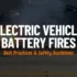 Best Electric Vehicle Fire Extinguisher