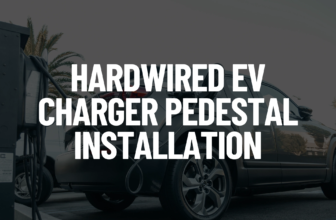 Hardwired EV Charger Pedestal Installation Guide