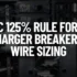 Choosing the Right EV Charger Wire Gauge