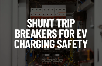 Shunt Trip Breakers for EV Charging Safety