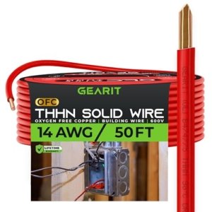 GearIT 14 AWG Level 1 EV Charger Installation Wire Review