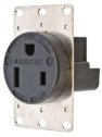 Hubbell NEMA 6-50R Outlet for Level 2 EV Charger Installation (Plug-In)