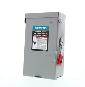 SIEMENS 2P 60A EV Charger Emergency Shutoff Review